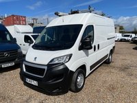 USED 2019 69 PEUGEOT BOXER 2.2 BlueHDi 335 Professional Panel Van 5dr Diesel Manual L2 H2 Euro 6 (s/s) (140 ps) Nav-a/c-p sensors-racking-Bluetooth