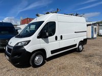 USED 2019 69 PEUGEOT BOXER 2.2 BlueHDi 335 Professional Panel Van 5dr Diesel Manual L2 H2 Euro 6 (s/s) (140 ps) Nav-a/c-p sensors-racking-Bluetooth