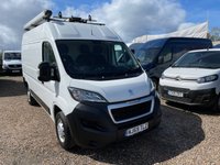 USED 2019 69 PEUGEOT BOXER 2.2 BlueHDi 335 Professional Panel Van 5dr Diesel Manual L2 H2 Euro 6 (s/s) (140 ps) Nav-a/c-p sensors-racking-Bluetooth