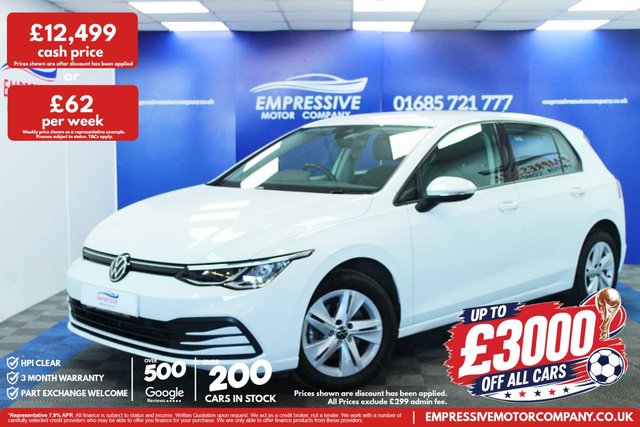 View our Volkswagen Golf 1.5 TSI Life Hatchback 5dr Petrol Manual Euro 6 (s/s) (130 ps)