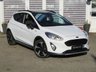 USED 2018 68 FORD FIESTA 1.0T EcoBoost Active B&O Play Hatchback 5dr Petrol Manual Euro 6 (s/s) (100 ps) Finished in FROZEN WHITE with contrasting SPORTS GREY Cloth interior trim. This Fiesta is a small car that you can really enjoy driving. Economical and cheap to run, stylish to look at and some great features including BANG AND OLUFSEN Speakers, DAB RADIO, Power Fold Mirrors, B/Tooth, 17"Alloys, Air Con and much more, makes this a must for the first time driver or small family. Dealer Serviced at 17090 miles, 36259 miles, 55980 miles, 65104 miles, 76172 miles and at 83656 miles on arrival.