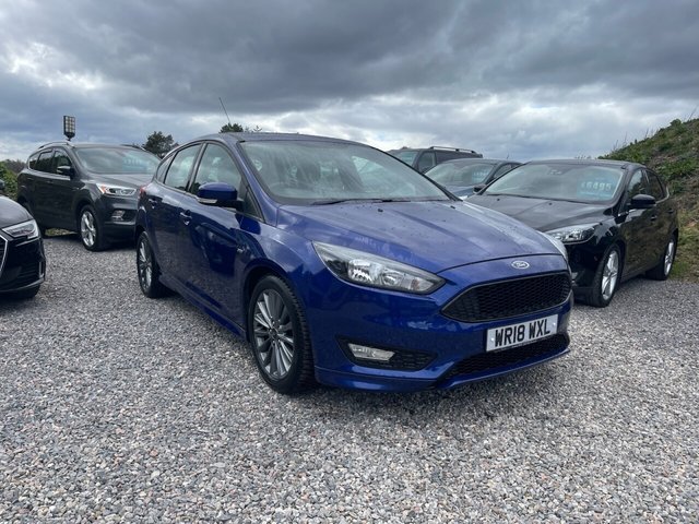 2018 FORD FOCUS 1.0T ECOBOOST ST LINE HATCHBACK 5DR PETROL MANUAL EURO 6 S S... photo