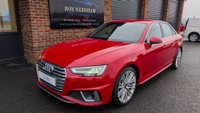USED 2019 68 AUDI A4 2.0 TFSI 35 S line Saloon 4dr Petrol Manual Euro 6 (s/s) (150 ps) *** ONE OWNER - FULL HISTORY - SAT NAV - &pound;2495 EXTRAS - DIGITAL DASH ***