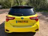 USED 2017 67 TOYOTA YARIS 1.5 VVT-h Yellow Bi-Tone Limited Edition Hatchback 5dr Petrol Hybrid E-CVT Euro 6 (s/s) (100 ps) 1 owner FSH Automatic HYBRID with low milege - Rear camera, DAB, Bluetooth