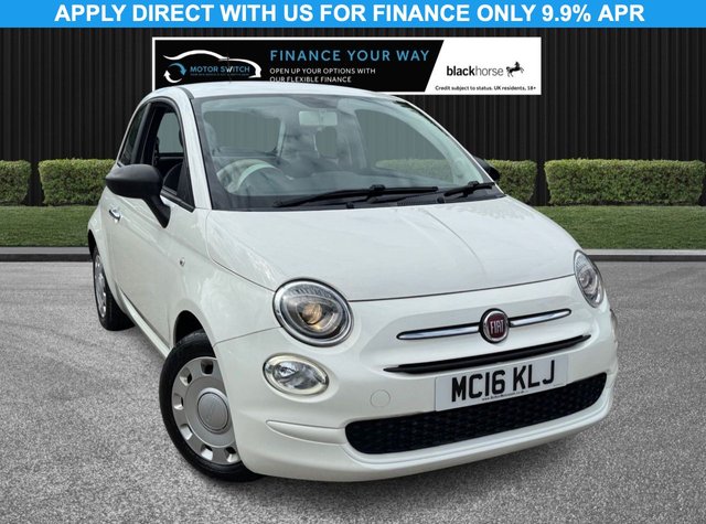 View our Fiat 500 1.2 Pop Hatchback 3dr Petrol Manual Euro 6 (s/s) (69 bhp)
