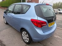 USED 2013 63 VAUXHALL MERIVA 1.4T 16V Exclusiv MPV 5dr Petrol Auto Euro 5 (120 ps) 