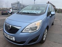 USED 2013 63 VAUXHALL MERIVA 1.4T 16V Exclusiv MPV 5dr Petrol Auto Euro 5 (120 ps) 