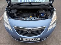 USED 2013 63 VAUXHALL MERIVA 1.4T 16V Exclusiv MPV 5dr Petrol Auto Euro 5 (120 ps) 