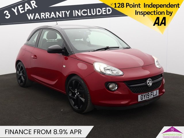 View our Vauxhall Adam 1.2i Griffin Hatchback 3dr Petrol Manual Euro 6 (70 ps)