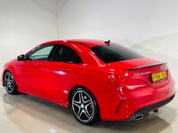 USED 2015 64 MERCEDES-BENZ CLA 2.1 CLA220 CDI AMG Sport Coupe 4dr Diesel 7G-DCT Euro 6 (s/s) (177 ps) Sat Nav | Parking Sensors | Jupiter Red | Bluetooth | Dual Climate Control