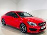 USED 2015 64 MERCEDES-BENZ CLA 2.1 CLA220 CDI AMG Sport Coupe 4dr Diesel 7G-DCT Euro 6 (s/s) (177 ps) Sat Nav | Parking Sensors | Jupiter Red | Bluetooth | Dual Climate Control