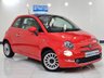 USED 2018 18 FIAT 500 1.2 Lounge Hatchback 3dr Petrol Manual Euro 6 (s/s) (69 bhp) NATIONWIDE DELIVERY FROM &pound;99