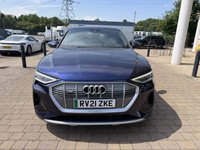 USED 2021 21 AUDI E-TRON 50 S line SUV 5dr Electric Auto quattro 71.2kWh (313 ps) BIG SPEC, FULL SERVICE HISTORY