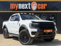 USED 2025 75 FORD RANGER 2.0 TD EcoBlue Wildtrak Pickup Double Cab 4dr Diesel Auto 4WD Euro 6 (s/s) (205 ps) 1 OWNER + FULL LEATHER SEATS + TOWBAR + TECHNOLOGY PACK 68 + FROZEN WHITE + MICRO RIB EMBOSSED LEATHER + FORD WARRANTY + FINANCE AVAILABLE + PART EXCHANGE WELCOME