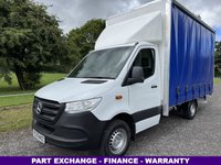 USED 2020 20 MERCEDES-BENZ SPRINTER 2.1 314Cdi 3.5t. Lwb 4.2m x 2.4m Int. Height Curtainside Tail Lift, Eu 6, 141Bhp FREE UK MAINLAND DELIVERY | PARTX |