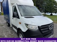 USED 2020 20 MERCEDES-BENZ SPRINTER 2.1 314Cdi 3.5t. Lwb 4.2m x 2.4m Int. Height Curtainside Tail Lift, Eu 6, 141Bhp FREE UK MAINLAND DELIVERY | PARTX |