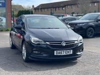 USED 2017 67 VAUXHALL ASTRA 1.4i Turbo SRi Hatchback 5dr Petrol Auto Euro 6 (s/s) (150 ps) 