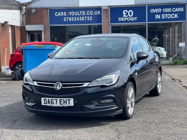 View our Vauxhall Astra 1.4i Turbo SRi Hatchback 5dr Petrol Auto Euro 6 (s/s) (150 ps)