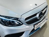 USED 2017 67 MERCEDES-BENZ C-CLASS 2.1 C220d AMG Line (Premium) Coupe 2dr Diesel G-Tronic+ Euro 6 (s/s) (170 ps) Iridium Silver | Black Leather Interior | Panoramic Roof | 19 Inch AMG Wheels | Heated Seats | ULEZ OK