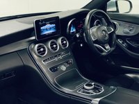 USED 2017 67 MERCEDES-BENZ C-CLASS 2.1 C220d AMG Line (Premium) Coupe 2dr Diesel G-Tronic+ Euro 6 (s/s) (170 ps) Iridium Silver | Black Leather Interior | Panoramic Roof | 19 Inch AMG Wheels | Heated Seats | ULEZ OK
