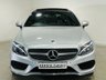 USED 2017 67 MERCEDES-BENZ C-CLASS 2.1 C220d AMG Line (Premium) Coupe 2dr Diesel G-Tronic+ Euro 6 (s/s) (170 ps) Iridium Silver | Black Leather Interior | Panoramic Roof | 19 Inch AMG Wheels | Heated Seats | ULEZ OK
