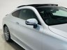 USED 2017 67 MERCEDES-BENZ C-CLASS 2.1 C220d AMG Line (Premium) Coupe 2dr Diesel G-Tronic+ Euro 6 (s/s) (170 ps) Iridium Silver | Black Leather Interior | Panoramic Roof | 19 Inch AMG Wheels | Heated Seats | ULEZ OK