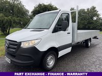 USED 2023 73 MERCEDES-BENZ SPRINTER 2.0 315Cdi Lwb 3.5t. Extra Long 5.2m (17ft) Dropside, A/C, Eu 6 148Bhp New Body, Air Con, Lovely Condition
