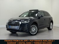 USED 2020 69 AUDI Q5 2.0 TDI 40 S line SUV 5dr Diesel S Tronic quattro Euro 6 (s/s) (190 ps) SUNROOF + DIGITAL DASHBOARD + REVERSING CAMERA + TOWBAR INCLUDED