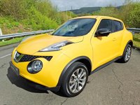 USED 2014 14 NISSAN JUKE 1.2 DIG-T Tekna SUV 5dr Petrol Manual Euro 5 (s/s) Euro 5 (115 ps) SERVICE HISTORY-2 KEYS-LEATHER-NAV