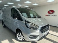 USED 2019 68 FORD TRANSIT CUSTOM 2.0 300 EcoBlue Limited Panel Van 5dr Diesel Manual L2 H1 Euro 6 (130 ps) 