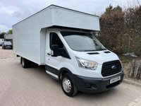 USED 2015 65 FORD TRANSIT 2.2 TDCi 350 Luton 2dr Diesel Manual RWD L5 H1 Euro 5 (DRW) (125 ps) LARGE BESPOKE BODY, 1 ONWER, FSH, 2 KEYS