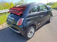 USED 2012 12 FIAT 500C 0.9 TwinAir Lounge Convertible 2dr Petrol Manual Euro 5 (s/s) (85 bhp) LOW MILES-CONVERTIBLE-2 KEYS-&pound;20 TAX