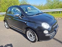 USED 2012 12 FIAT 500C 0.9 TwinAir Lounge Convertible 2dr Petrol Manual Euro 5 (s/s) (85 bhp) LOW MILES-CONVERTIBLE-2 KEYS-&pound;20 TAX