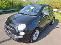 USED 2012 12 FIAT 500C 0.9 TwinAir Lounge Convertible 2dr Petrol Manual Euro 5 (s/s) (85 bhp) LOW MILES-CONVERTIBLE-2 KEYS-&pound;20 TAX