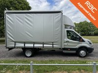 USED 2017 17 FORD TRANSIT 2.0 350 3.5t. LWB EcoBlue Curtainside L4 Eu 6, FSH, 130ps New Curtains, Lovely Condition