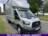 USED 2017 17 FORD TRANSIT 2.0 350 3.5t. LWB EcoBlue Curtainside L4 Eu 6, FSH, 130ps New Curtains, Lovely Condition