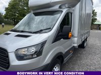 USED 2017 17 FORD TRANSIT 2.0 350 3.5t. LWB EcoBlue Curtainside L4 Eu 6, FSH, 130ps New Curtains, Lovely Condition
