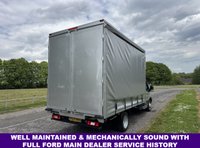USED 2017 17 FORD TRANSIT 2.0 350 3.5t. LWB EcoBlue Curtainside L4 Eu 6, FSH, 130ps New Curtains, Lovely Condition