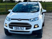 USED 2015 15 FORD ECOSPORT 1.0T EcoBoost Titanium SUV 5dr Petrol Manual 2WD Euro 6 (s/s) (125 ps) CAMBELT DONEâ¢FULL MOTâ¢FSHâ¢ULEZ