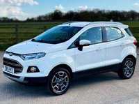 USED 2015 15 FORD ECOSPORT 1.0T EcoBoost Titanium SUV 5dr Petrol Manual 2WD Euro 6 (s/s) (125 ps) CAMBELT DONEâ¢FULL MOTâ¢FSHâ¢ULEZ