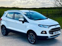 USED 2015 15 FORD ECOSPORT 1.0T EcoBoost Titanium SUV 5dr Petrol Manual 2WD Euro 6 (s/s) (125 ps) CAMBELT DONEâ¢FULL MOTâ¢FSHâ¢ULEZ
