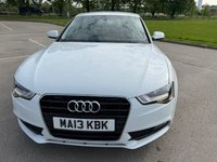 USED 2013 13 AUDI A5 1.8 TFSI SE Technik Sportback 5dr Petrol Manual Euro 5 (s/s) (170 ps) 12m MOT INCLUDED IN SALE, USB AUX