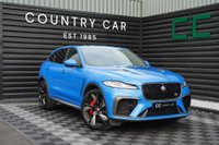 USED 2021 21 JAGUAR F-PACE 5.0 P550 V8 SVR Quickshift AWD Euro 6 (s/s) 5dr Meridian/Pan Roof/Park Assist