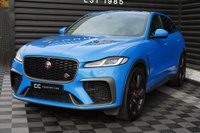 USED 2021 21 JAGUAR F-PACE 5.0 P550 V8 SVR Quickshift AWD Euro 6 (s/s) 5dr Meridian/Pan Roof/Park Assist