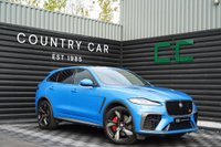 USED 2021 21 JAGUAR F-PACE 5.0 P550 V8 SVR Quickshift AWD Euro 6 (s/s) 5dr Meridian/Pan Roof/Park Assist