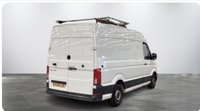 USED 2019 19 VOLKSWAGEN CRAFTER 2.0 TDI CR35 BlueMotion Tech Trendline Panel Van 5dr Diesel Manual FWD MWB High Roof Euro 6 (s/s) (102 ps) A/C-sensors-racking-captain seats
