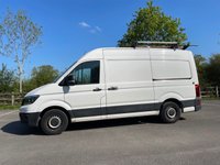 USED 2019 19 VOLKSWAGEN CRAFTER 2.0 TDI CR35 BlueMotion Tech Trendline Panel Van 5dr Diesel Manual FWD MWB High Roof Euro 6 (s/s) (102 ps) A/C-sensors-racking-captain seats