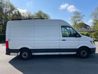 USED 2019 19 VOLKSWAGEN CRAFTER 2.0 TDI CR35 BlueMotion Tech Trendline Panel Van 5dr Diesel Manual FWD MWB High Roof Euro 6 (s/s) (102 ps) A/C-sensors-racking-captain seats