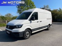 USED 2019 19 VOLKSWAGEN CRAFTER 2.0 TDI CR35 BlueMotion Tech Trendline Panel Van 5dr Diesel Manual FWD MWB High Roof Euro 6 (s/s) (102 ps) A/C-sensors-racking-captain seats