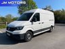 USED 2019 19 VOLKSWAGEN CRAFTER 2.0 TDI CR35 BlueMotion Tech Trendline Panel Van 5dr Diesel Manual FWD MWB High Roof Euro 6 (s/s) (102 ps) A/C-sensors-racking-captain seats